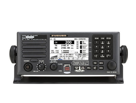 FURUNO FS-2575 Điện thoại vô tuyến MF / HF đáng tin cậy để liên lạc thông thường và sự cố với cơ sở DSC GMDSS