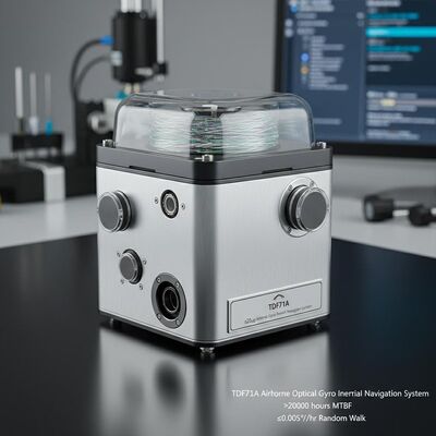 Chất lượng TDF71A Hệ thống điều hướng quán tính Gyro Optical trên không với ≤20μg Bias Repeatability, >20000 giờ MTBF và ≤0.005°/√hr Random Walk nhà máy sản xuất