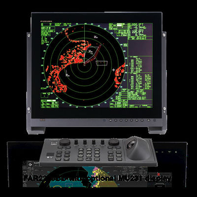 Chất lượng Radar ARPA Marine 12kW 96nm với màn hình LCD màu 23,1 " nhà máy sản xuất